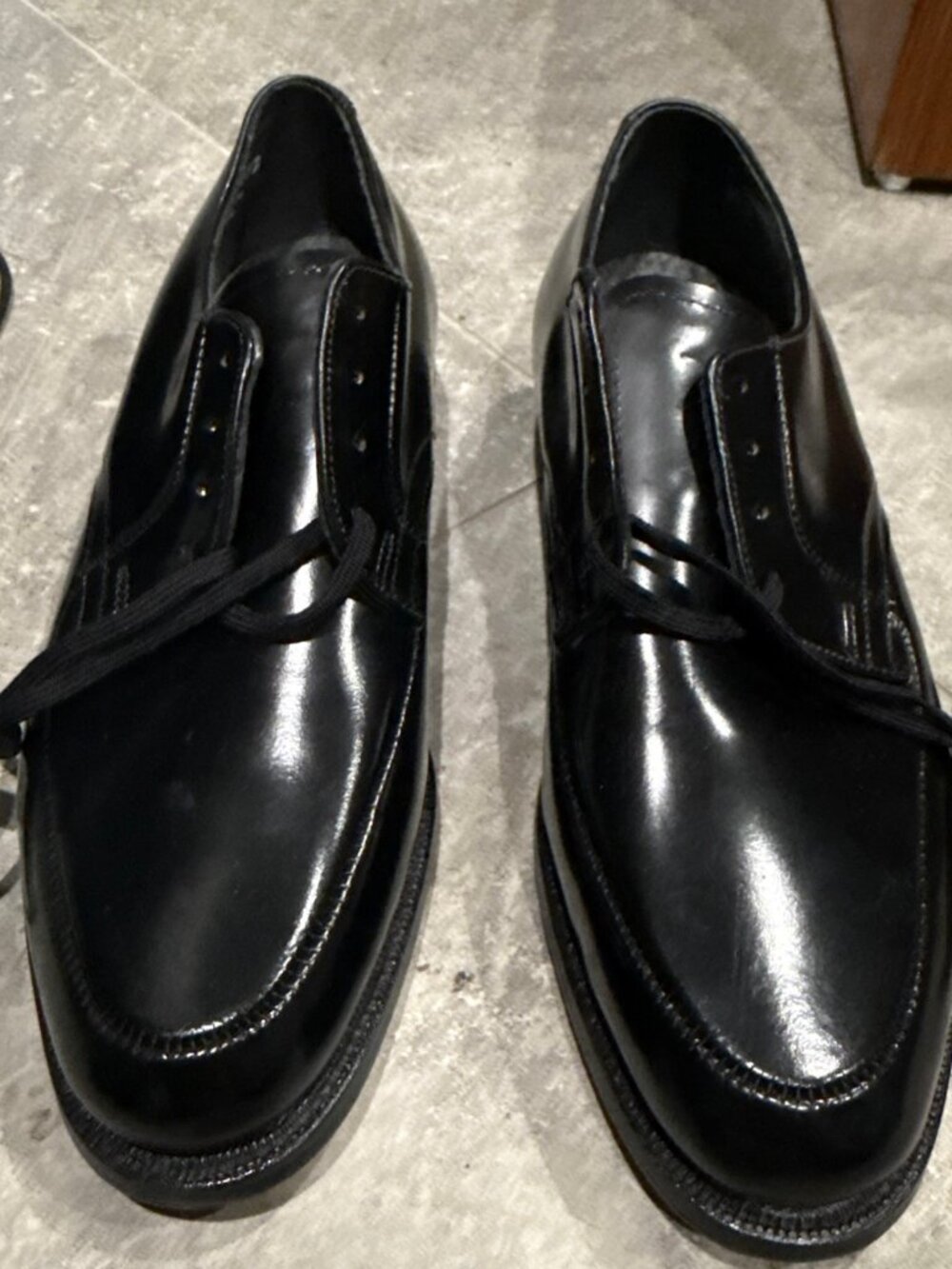 Vintage O'Sullivan Executive Imperials Mens Leather Oxford Size 6.5D Brown USA